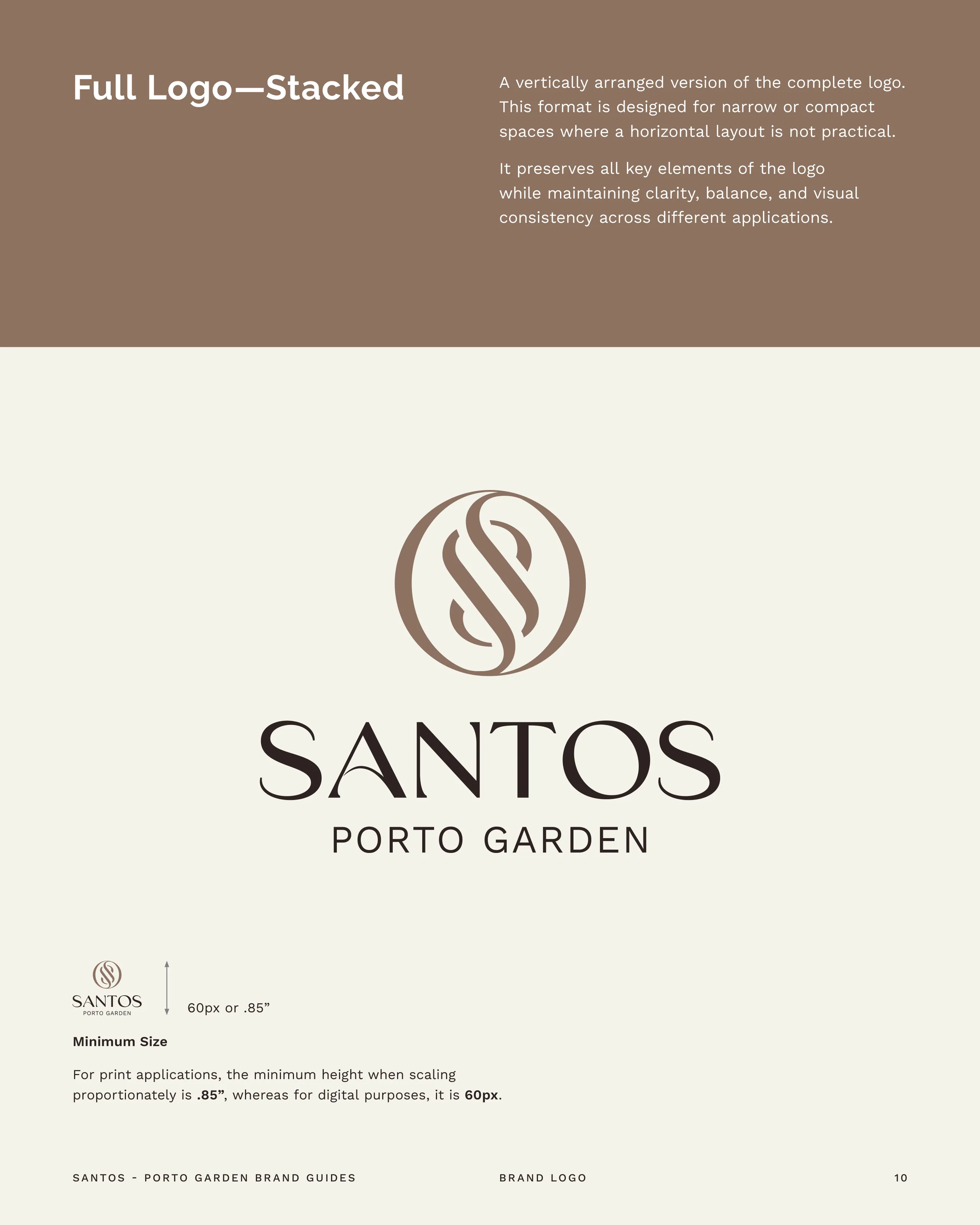 Santos Porto Garden brand identity 6